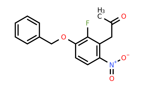 288385-98-8 | 1-(3-(benzyloxy)-2-fluoro-6-nitrophenyl)propan-2-one