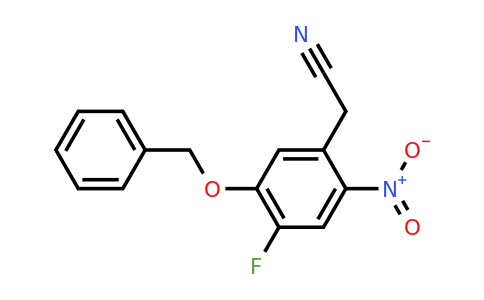 288386-22-1 | 2-(5-(Benzyloxy)-4-fluoro-2-nitrophenyl)acetonitrile