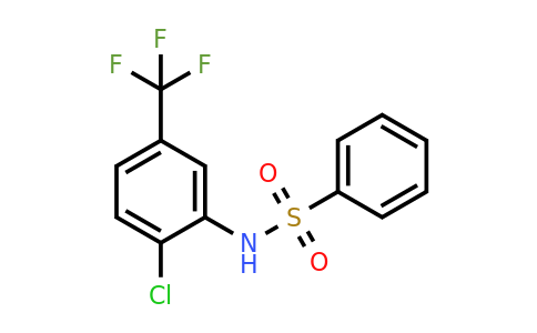 28890-36-0 | N-[2-chloro-5-(trifluoromethyl)phenyl]benzenesulfonamide