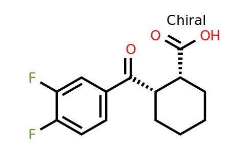 289911-76-8 | cis-2-(3,4-Difluorobenzoyl)cyclohexanecarboxylic acid