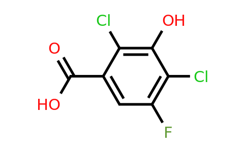 290835-84-6 | 2,4-Dichloro-5-fluoro-3-hydroxybenzoic acid