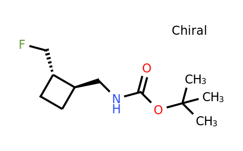 2920239-78-5 | tert-butyl N-[[(1S,2S)-2-(fluoromethyl)cyclobutyl]methyl]carbamate