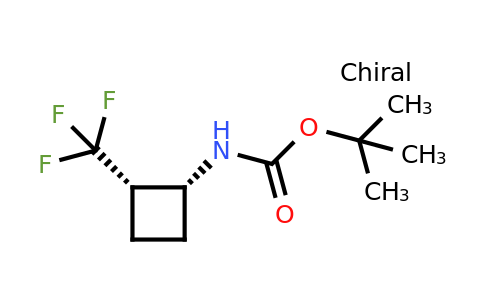2940865-91-6 | tert-butyl N-[cis-2-(trifluoromethyl)cyclobutyl]carbamate