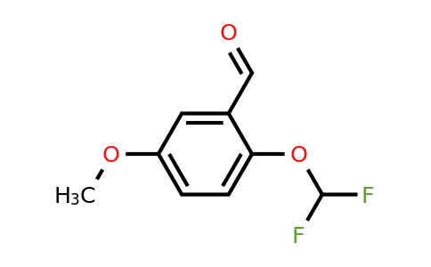 294860-70-1 | 2-Difluoromethoxy-5-methoxybenzaldehyde