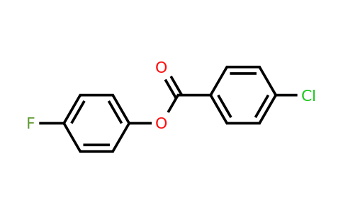 29558-88-1 | 4-Fluorophenyl 4-chlorobenzoate