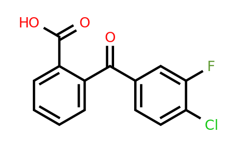 2968-40-3 | 2-(4-Chloro-3-fluorobenzoyl)benzoic acid