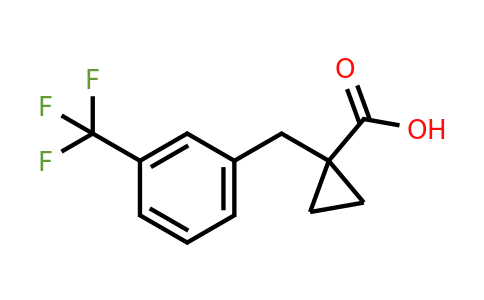 29765-44-4 | 1-(3-(Trifluoromethyl)benzyl)cyclopropanecarboxylic acid