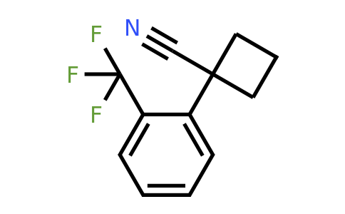 29786-42-3 | 1-(2-(Trifluoromethyl)phenyl)cyclobutane-1-carbonitrile