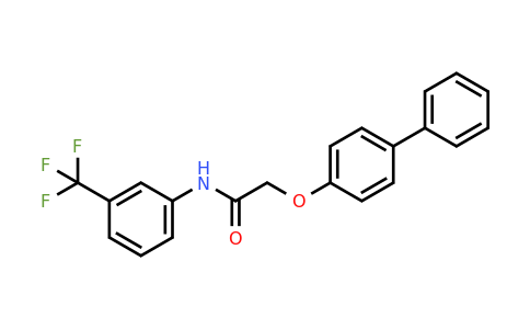 302551-12-8 | 2-([1,1'-Biphenyl]-4-yloxy)-N-(3-(trifluoromethyl)phenyl)acetamide