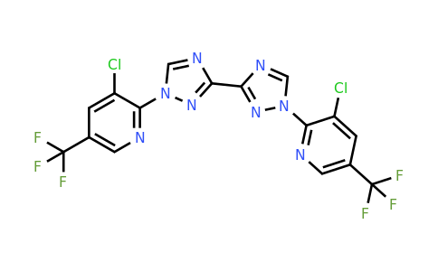 303144-75-4 | 3-Chloro-2-(3-{1-[3-chloro-5-(trifluoromethyl)pyridin-2-yl]-1H-1,2,4-triazol-3-yl}-1H-1,2,4-triazol-1-yl)-5-(trifluoromethyl)pyridine
