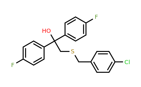 303152-11-6 | 2-{[(4-chlorophenyl)methyl]sulfanyl}-1,1-bis(4-fluorophenyl)ethan-1-ol