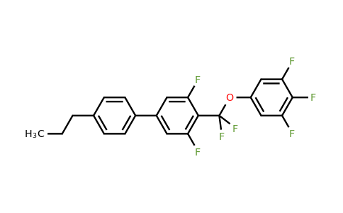 303186-20-1 | 4-(Difluoro(3,4,5-trifluorophenoxy)methyl)-3,5-difluoro-4'-propyl-1,1'-biphenyl
