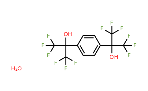 304851-82-9 | 1,4-Bis(alpha-hydroxyhexafluoroisopropyl)benzene hydrate