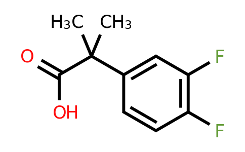 306761-55-7 | 2-(3,4-Difluorophenyl)-2-methylpropanoic acid