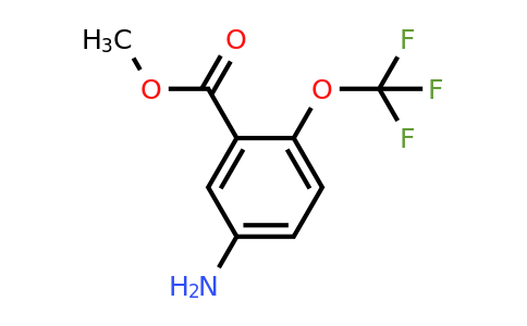 307989-43-1 | Methyl 5-amino-2-(trifluoromethoxy)benzoate
