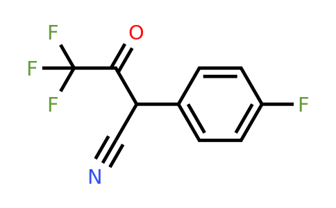 3108-23-4 | 4,4,4-Trifluoro-2-(4-fluorophenyl)-3-oxobutanenitrile