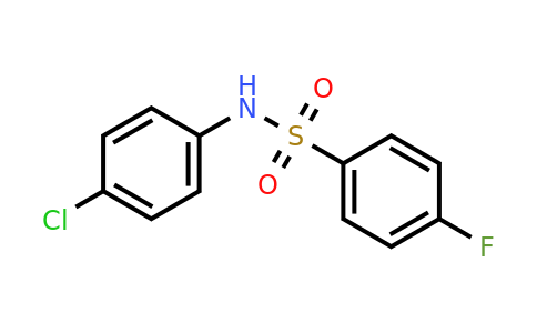 312-57-2 | N-(4-Chlorophenyl)-4-fluorobenzenesulfonamide