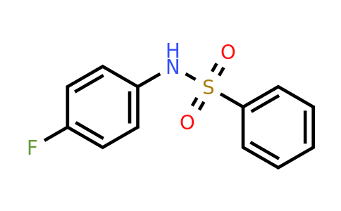 312-63-0 | N-(4-Fluorophenyl)benzenesulfonamide