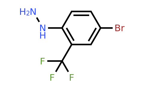 312303-71-2 | 1-(4-Bromo-2-(trifluoromethyl)phenyl)hydrazine