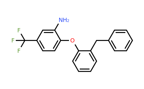 312531-18-3 | [2-(2-benzylphenoxy)-5-(trifluoromethyl)phenyl]amine