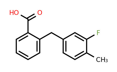 313505-74-7 | 2-(3-Fluoro-4-methylbenzyl)benzoic acid