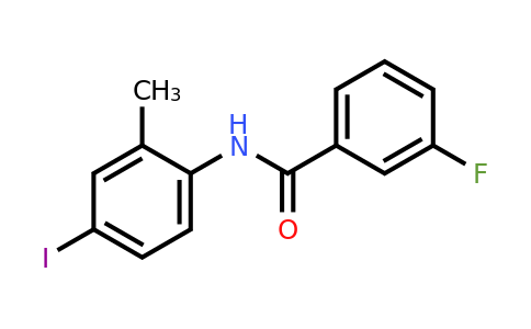 314022-37-2 | 3-Fluoro-N-(4-iodo-2-methylphenyl)benzamide