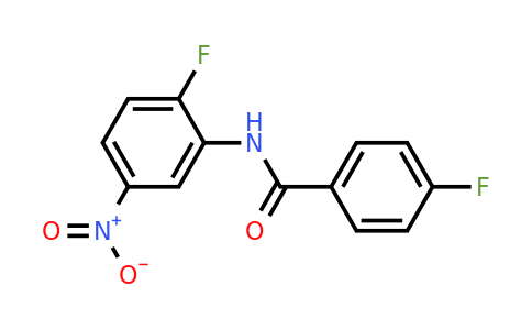 316142-30-0 | 4-Fluoro-N-(2-fluoro-5-nitrophenyl)benzamide