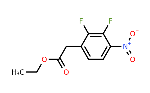 317356-84-6 | Ethyl 2,3-difluoro-4-nitrophenylacetate