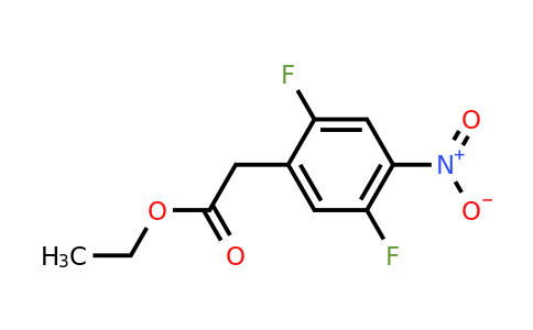 317356-87-9 | Ethyl 2,5-difluoro-4-nitrophenylacetate