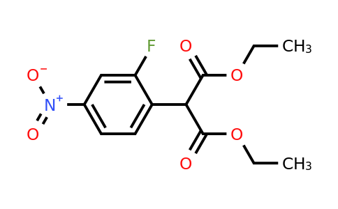318471-58-8 | Diethyl 2-(2-fluoro-4-nitrophenyl)malonate