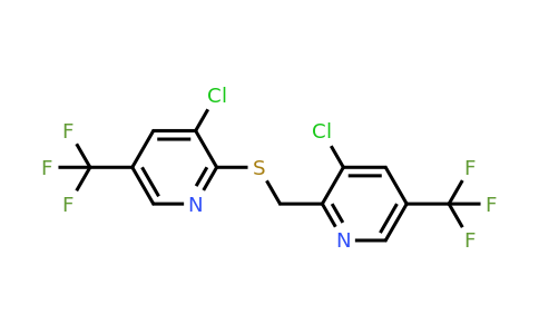 321430-84-6 | 3-Chloro-2-({[3-chloro-5-(trifluoromethyl)pyridin-2-yl]sulfanyl}methyl)-5-(trifluoromethyl)pyridine