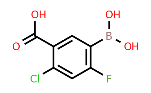 325786-23-0 | 5-Borono-2-chloro-4-fluorobenzoic acid