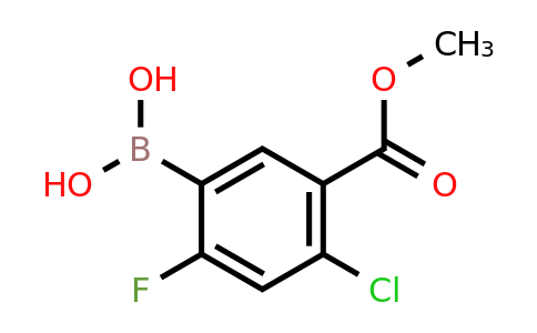 325786-24-1 | 4-Chloro-2-fluoro-5-methoxycarbonylphenylboronic acid