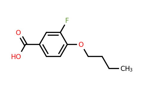 326-76-1 | 4-Butoxy-3-fluorobenzoic acid