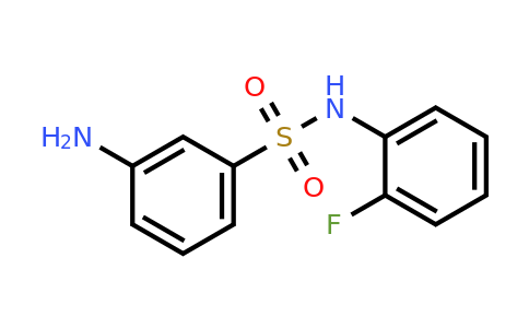 328028-26-8 | 3-Amino-N-(2-fluorophenyl)benzenesulfonamide