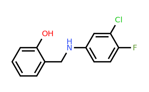 329779-41-1 | 2-(((3-Chloro-4-fluorophenyl)amino)methyl)phenol