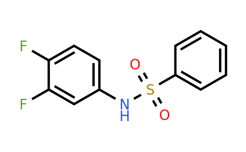 330468-44-5 | N-(3,4-Difluorophenyl)benzenesulfonamide