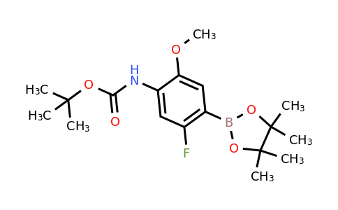 330794-05-3 | 4-(Boc-amino)-2-fluoro-5-methoxybenzeneboronic acid pinacol ester