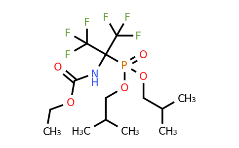 330944-06-4 | diisobutyl [1-[(ethoxycarbonyl)amino]-2,2,2-trifluoro-1-(trifluoromethyl)ethyl]phosphonate