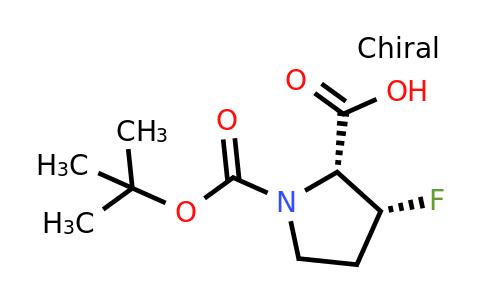 330945-14-7 | (2R,3R)-1-(tert-Butoxycarbonyl)-3-fluoropyrrolidine-2-carboxylic acid