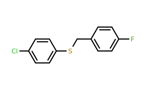 332-05-8 | (4-Chlorophenyl)(4-fluorobenzyl)sulfane
