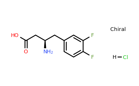 332061-68-4 | (R)-3-Amino-4-(3,4-difluorophenyl)butanoic acid hydrochloride