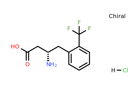 (S)-3-Amino-4-(2-(trifluoromethyl)phenyl)butanoic acid hydrochloride