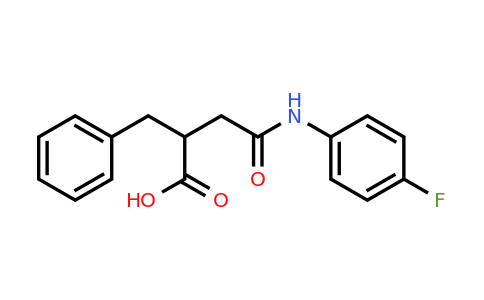332849-44-2 | 2-Benzyl-4-((4-fluorophenyl)amino)-4-oxobutanoic acid