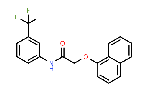 333341-71-2 | 2-(Naphthalen-1-yloxy)-N-(3-(trifluoromethyl)phenyl)acetamide