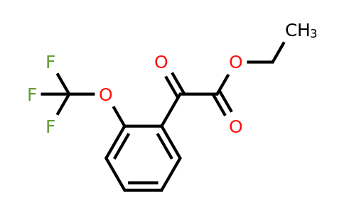 334778-37-9 | Ethyl 2-oxo-2-(2-(trifluoromethoxy)phenyl)acetate