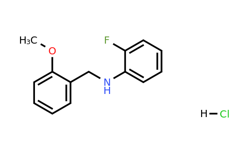 335206-95-6 | 2-Fluoro-N-(2-methoxybenzyl)aniline hydrochloride