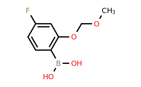 335254-87-0 | [4-Fluoro-2-(methoxymethoxy)phenyl]boronic acid