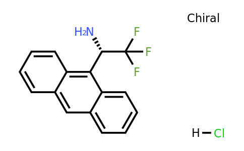 336105-49-8 | (S)-1-(Anthracen-9-yl)-2,2,2-trifluoroethan-1-amine hydrochloride