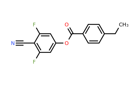 337367-01-8 | 4-Cyano-3,5-difluorophenyl 4-ethylbenzoate